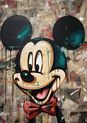  Mouse streetart