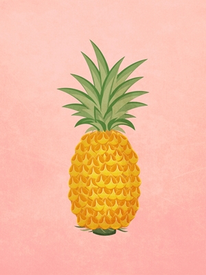 Letni owoc ananasa