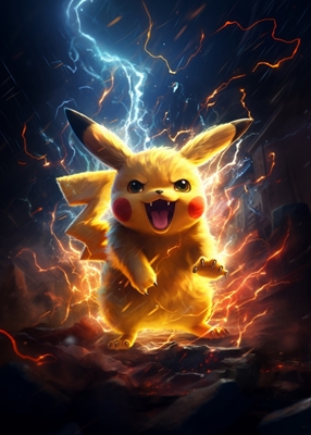 Pikachu Pokémon Popart