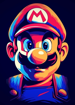Super Mario Popart Game