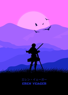 Silhouette d’Eren Yeager