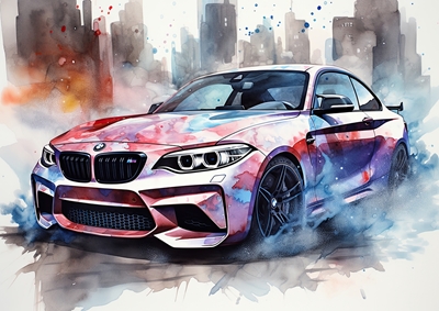 BMW M2 Kunst
