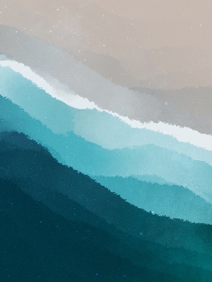  Beach abstract gradient