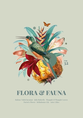 Flora & Fauna met Glanzvogel