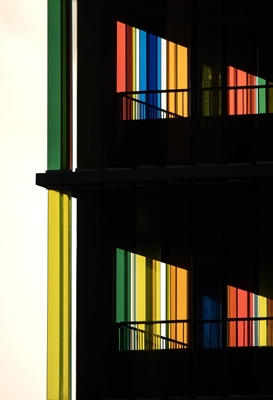 Fenêtres colorées