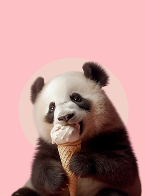 Helado de panda