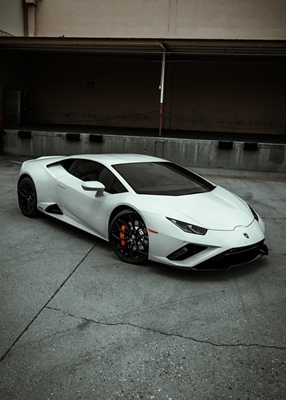 Lamborghini Biały
