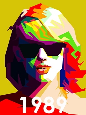 Taylor Swift 1989 Pop Art WPAP