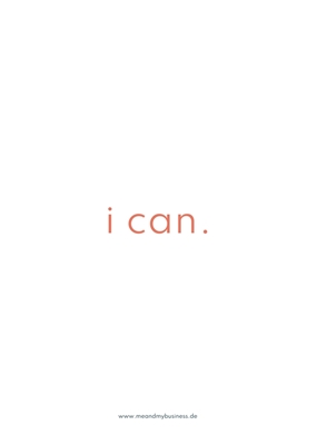 i can 