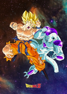 Pertarungan søn Goku vs Frieza