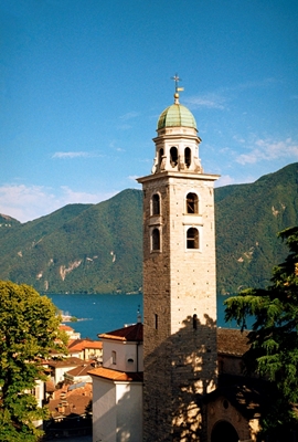 De kerk van Lugano
