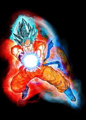 Flor de poder de Goku