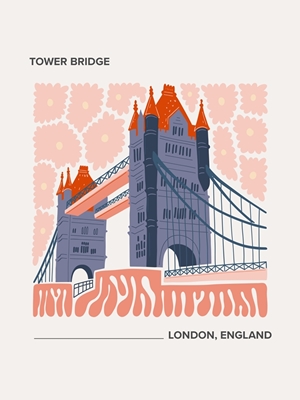 Tower Bridge - Londen, London, Engeland