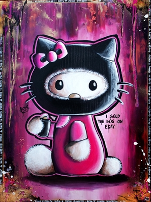 Hei graffiti-Kitty