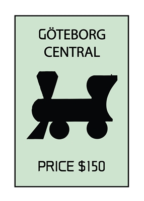 Göteborgin keskusta - monopoli