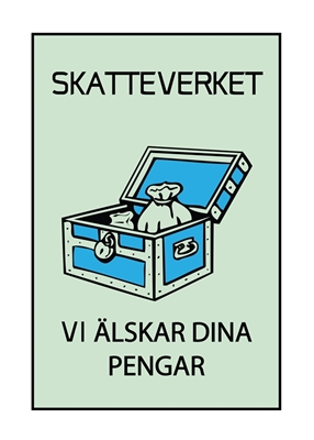 Schwedische Steuerbehörde - Monopol
