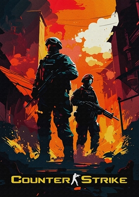 Counter Strike: Global Offensive PC Box Art Cover by PeanutReaper486