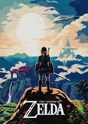 The Legend of Zelda link posters & prints by Fan Art - Printler