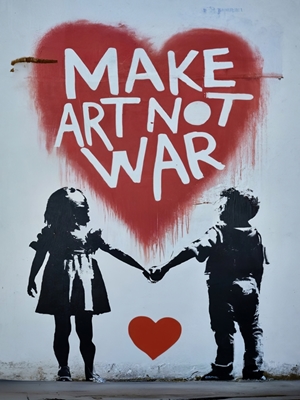 Maak van kunst geen oorlog