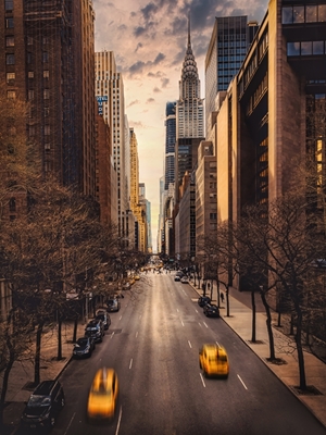 Jesienne ulice Nowego Jorku I