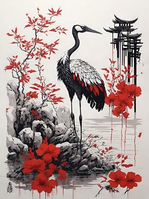 Kinesisk akvarell