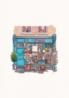 Bazaar Fez w mieście Notting Hill