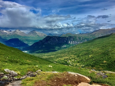Landschaft Romsdalseggen, Norwegen