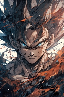 Goku Dragonball posters & prints by Markus Utas - Printler