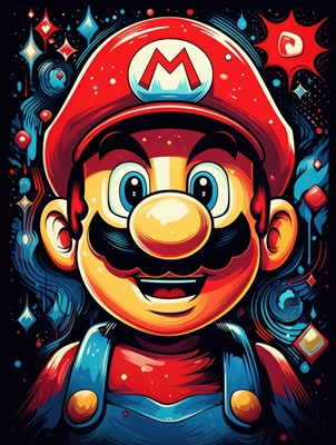 Super Mario Abstract posters & prints by Markus Utas - Printler