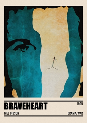 Braveheart Minimalist Poster