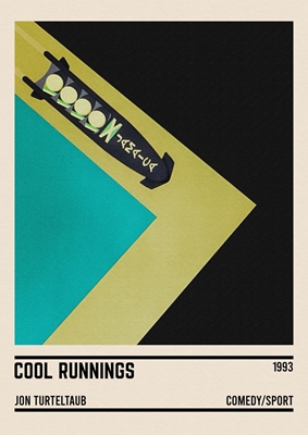 Cool Runnings Minimalist posters & prints by Nicolas07 - Printler