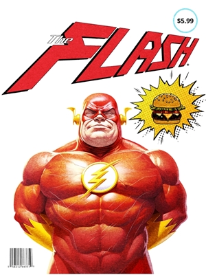 Capa da revista The Flash
