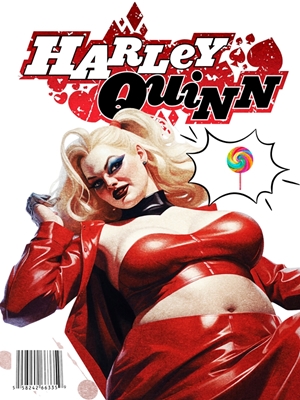 Harley Quinn magazine cover