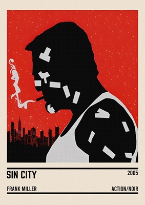 Sin City Movie Minimalist