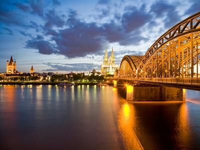 Cologne avec la cathédrale de Cologne