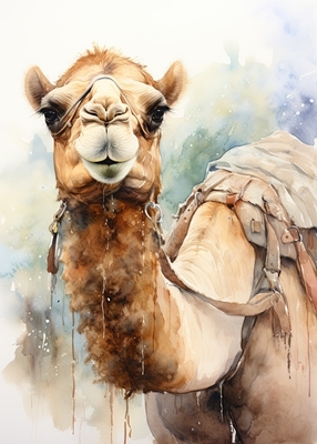 Camel Watercolor