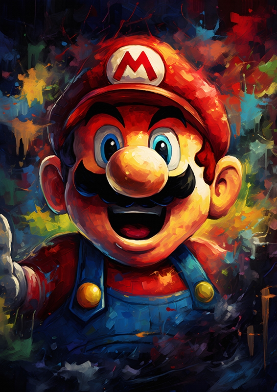 Super Mario posters & prints by Theodore Brewer - Printler