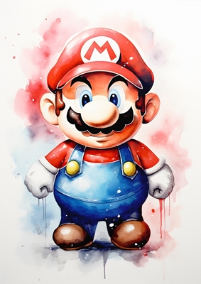 Gioco di Super Mario Bros poster & stampe di Dolazi Novac - Printler