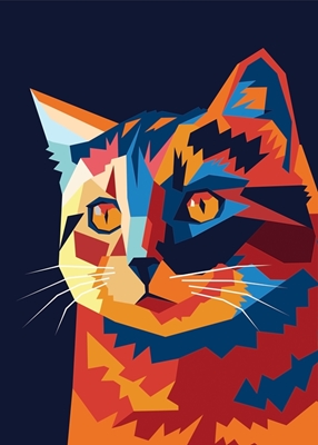El rasgo del arte pop de Cat Wedha 