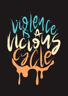 Våld är en ond cirkel
