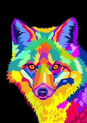 Il ritratto della Pop Art di Fox Wedha 