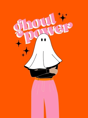 Ghoul Power - Halloween-woordspeling