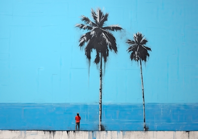 En dag vid havet - Banksy