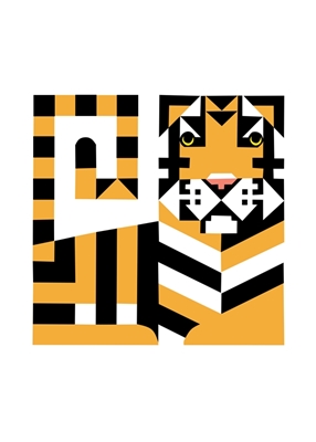 Tiger Modern Art