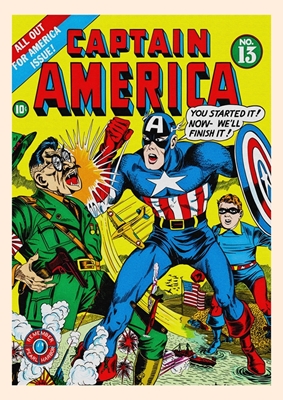 Captain America Comic Book