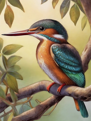 Isfugl (Common Kingfisher)