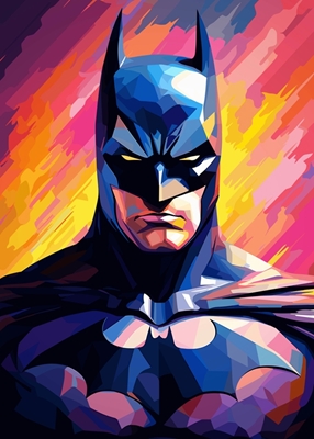 Batman Portrait Pop Art