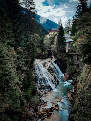 Vattenfall i Alperna