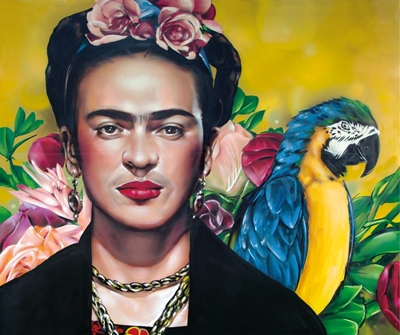 Frida Kahlo painting. posters & prints by Jos Hoppenbrouwers - Printler