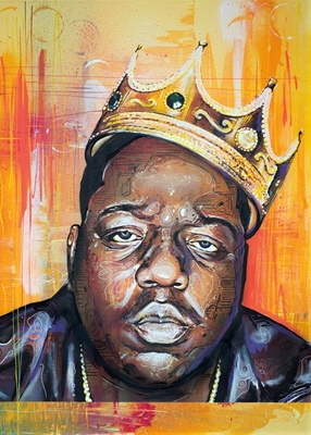 Pintura de Notorious B.I.G.